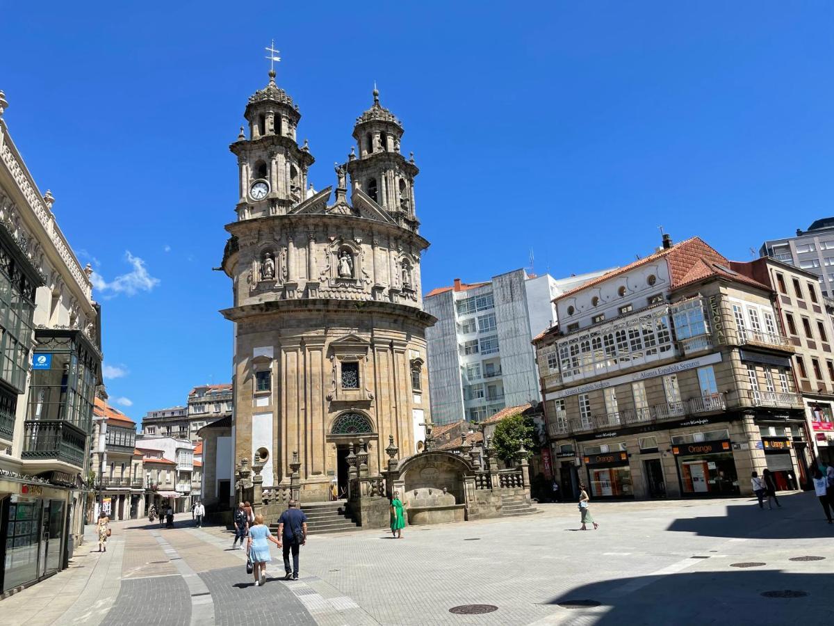 Atico Exclusivo Y Centrico En Peregrina Apartment Pontevedra Luaran gambar