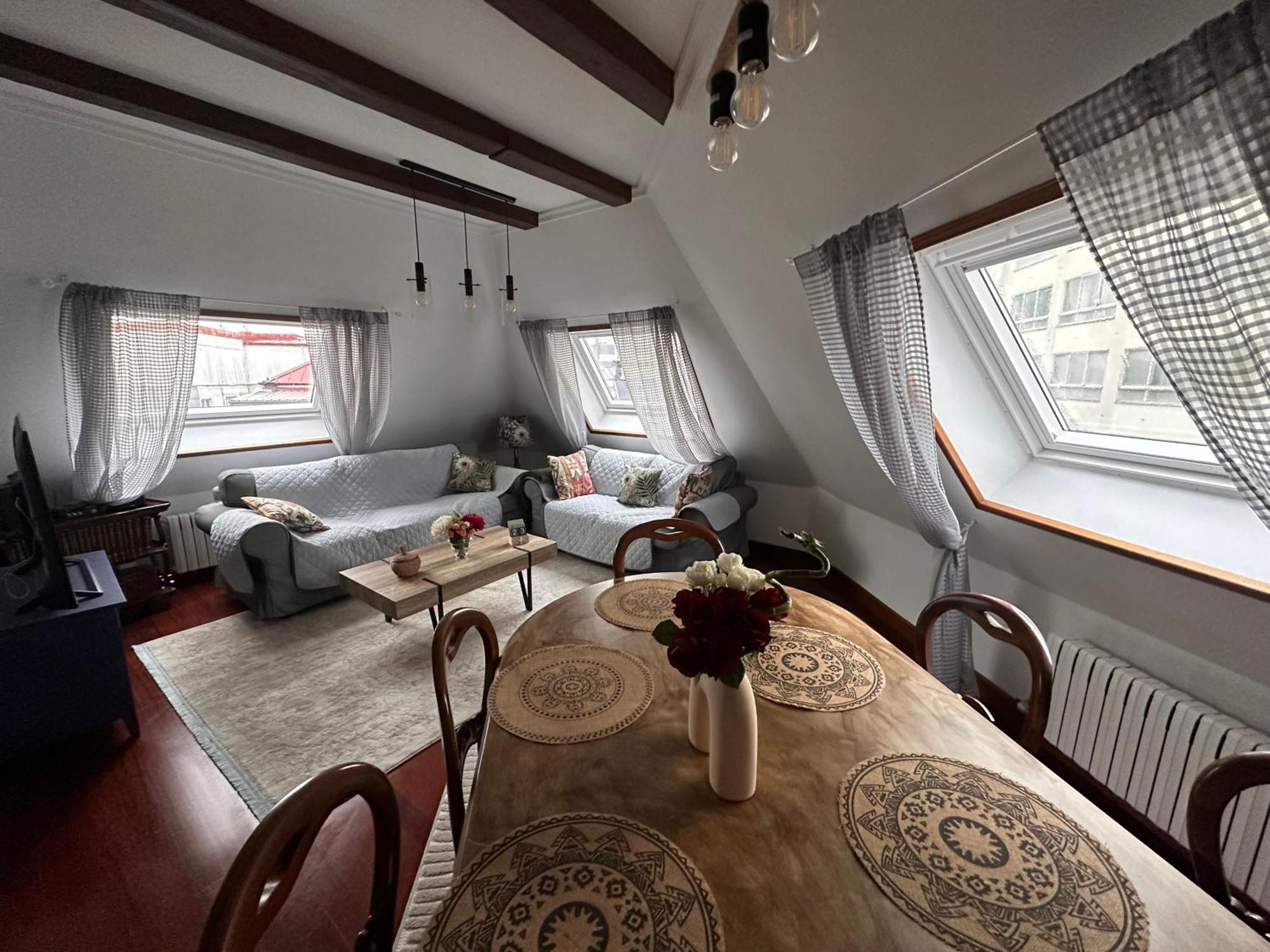 Atico Exclusivo Y Centrico En Peregrina Apartment Pontevedra Luaran gambar
